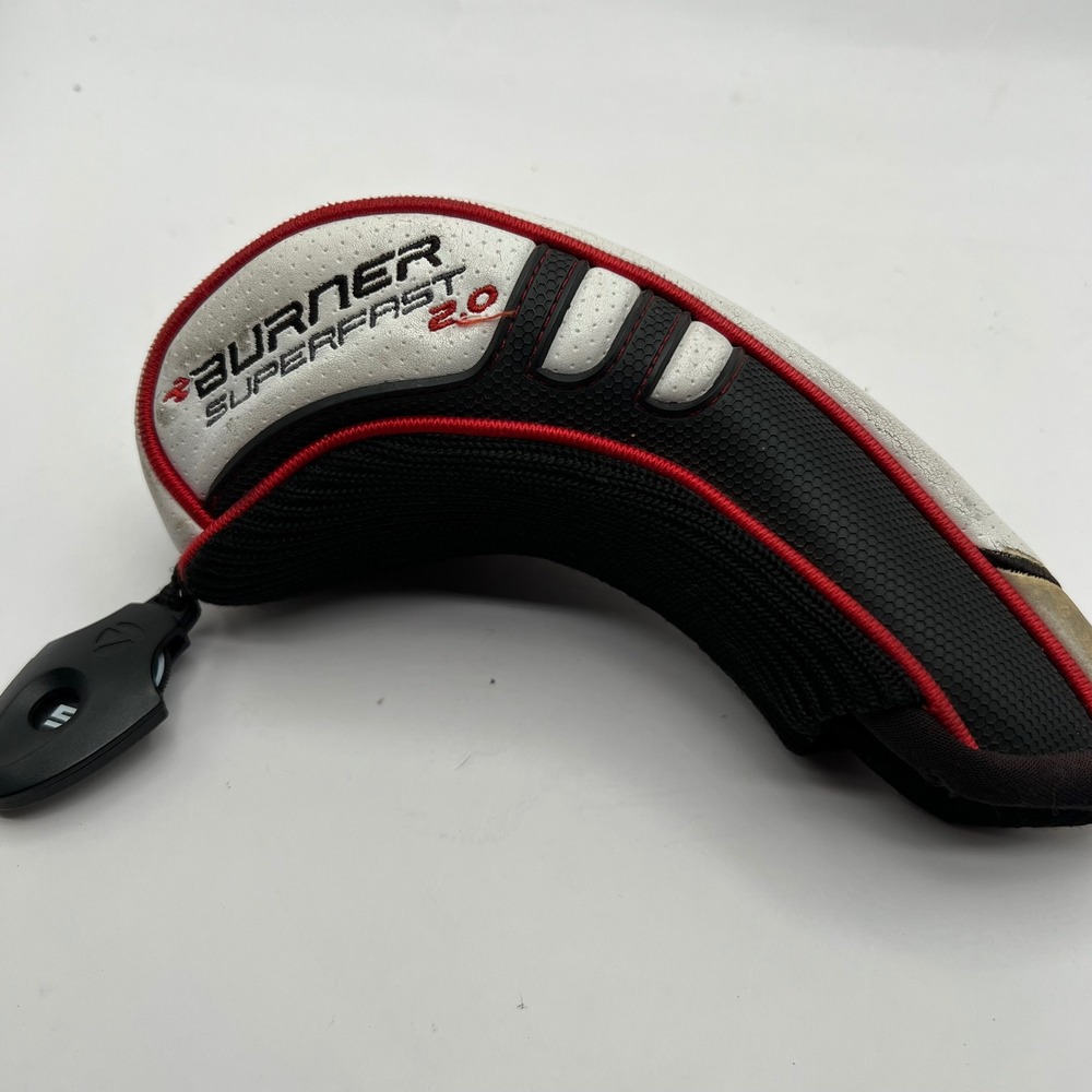 TaylorMade Burner Superfast 2.0 Hybrid 3 5 7 wood Headcover White Black